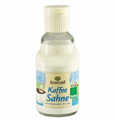 Kondensmilch 2969830009, 10% Fett, 165g, in der Glasflasche