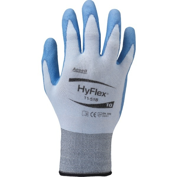 0076490478629 - Schnittschutzhandschuhe HyFlex 11-518 Größe 7 blau 12 Paar 0076490478629 12 Stück