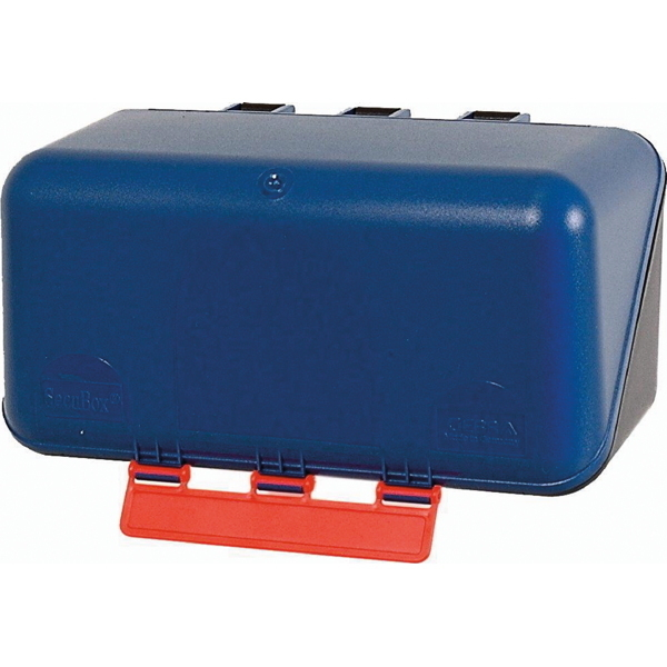 4002321411202 - 4117100 Sicherheitsaufbewahrungsbox SecuBox – Mini blau L236xB120xH120cam - Gebra