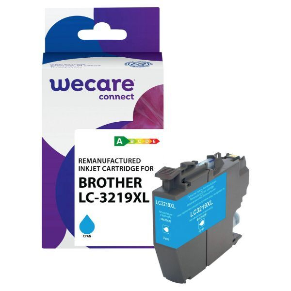 3112539842062 - Tintenpatrone WECARE kompatibel zu Brother LC-3219XLC 1500 Seiten cyan 3112539842062 wecare