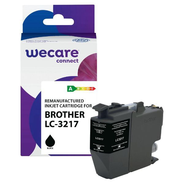 3112539842192 - Tintenpatrone WECARE kompatibel zu Brother LC-3217BK 550 Seiten schwarz 3112539842192 wecare