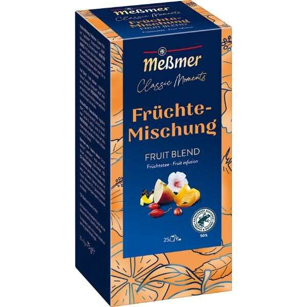 4002221042957 -  Tea Fruit Mix 3G 25 Beutel 4002221042957 MESSMER 25 Stück