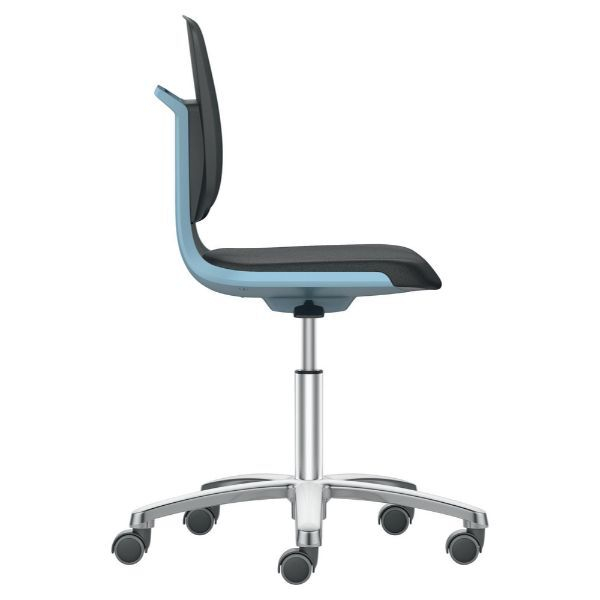 4016849597508 - Hoher Drehstuhl 9123 Sitzhöhe 45-65cm blau 4016849597508 Labsit Fresh