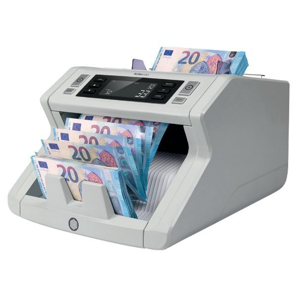 8717496334701 - Liderpapel - Hochgeschwindigkeits-Banknotenzähler Safescan 2210 mit 1000 Banknoten pro Minute und großer leicht zu bedienender LCD-Anzeige