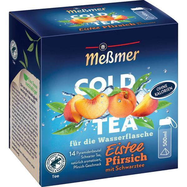 4002221040212 -  Coldtea Peach 275G 14 Beutel Cold Tea 4002221040212 MESSMER 14 Stück