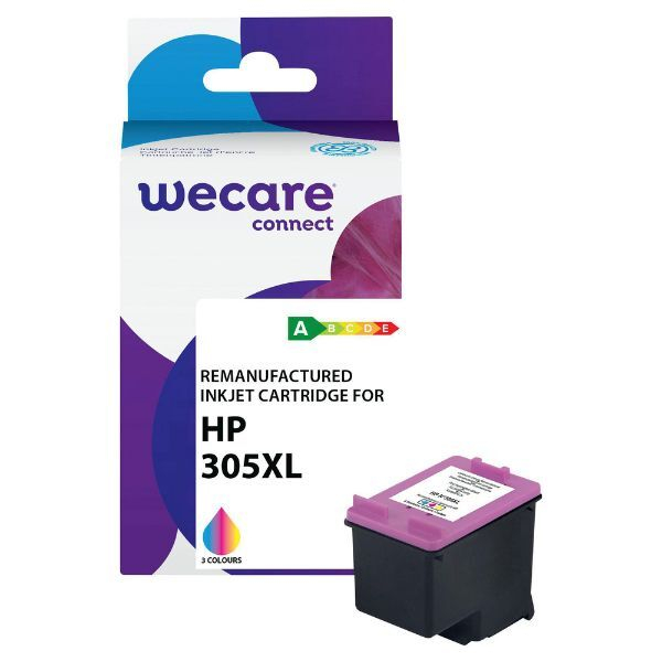 3112539857349 - Multipack WECARE K20844W4 komp zu HP 305XL CMY 200 Seiten sortiert 3112539857349 WECARE