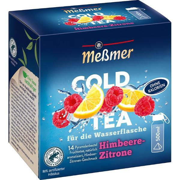 4002221040199 - Tee Cold Tea Himbeer-Zitrone 14 Beutel 4002221040199 14 Stück