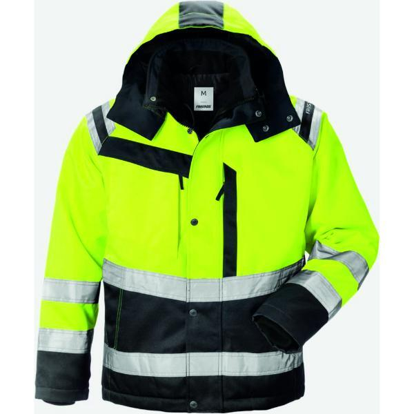 7322302639195 - Warnschutzwinterjacke 4043 Warnschutz-GelbSchwarz Größe Xl 7322302639195 Fristads