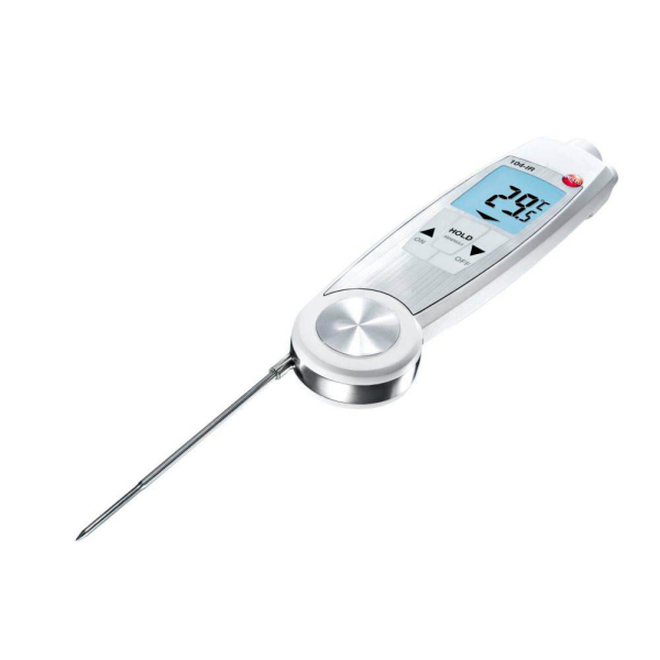 4029547011870 - testo 104-IR Einstichthermometer (HACCP) Messbereich Temperatur -50 bis 250 °C Fühler-Typ NTC HACCP-konform Berührungslose IR-Messung