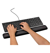 Tastatur-Handgelenkauflage 126866 Ergo, 49,3 x 7 cm, schwarz