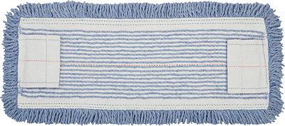 Rubbermaid Flachmoppbezug Sani blau 41 x 14 cm
