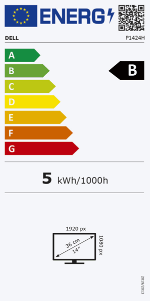 Energieeffizienz Label