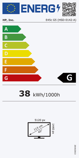 Energieeffizienz Label