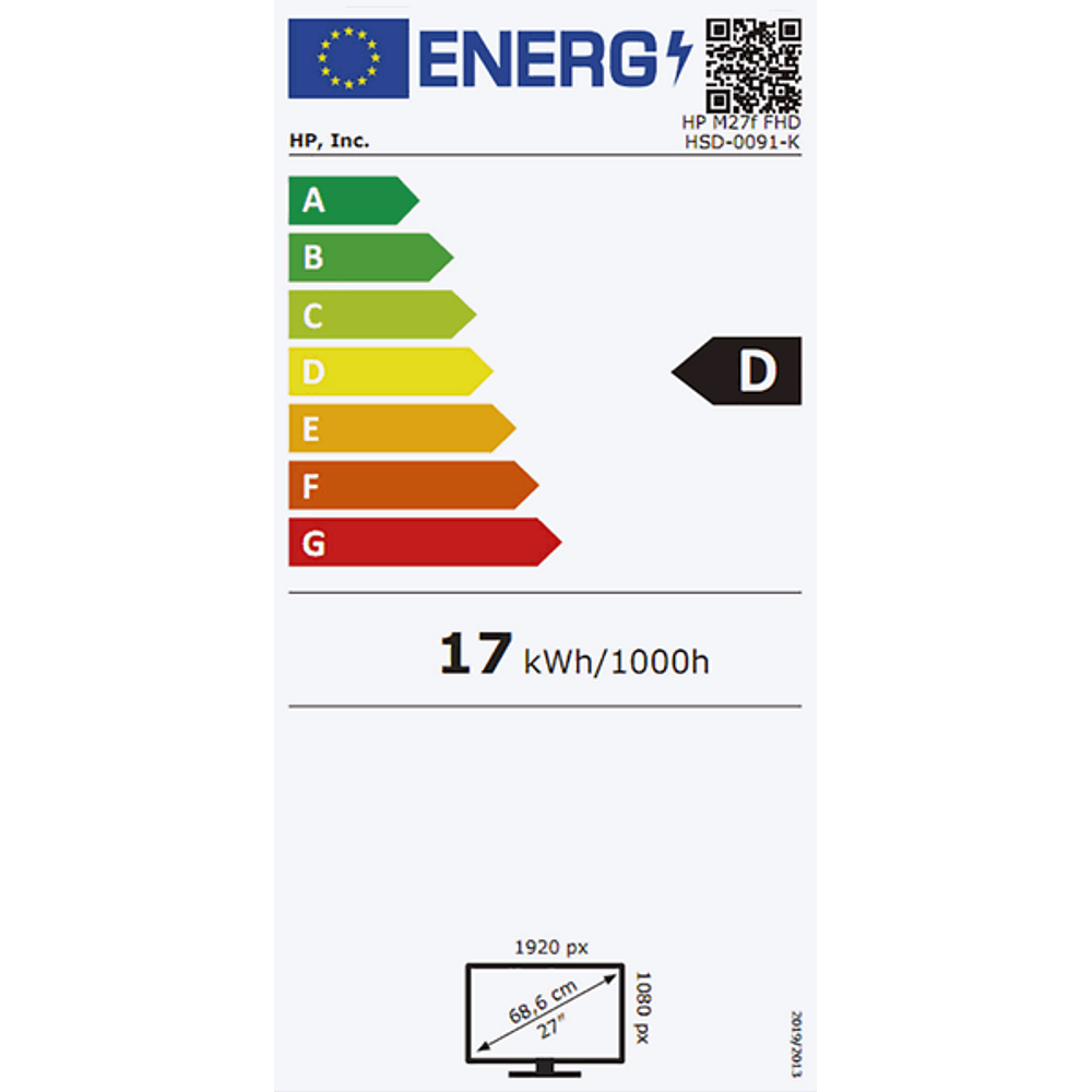 Energieeffizienz Label