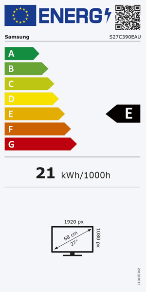 Energieeffizienz Label