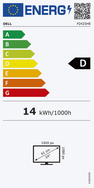 Energieeffizienz Label