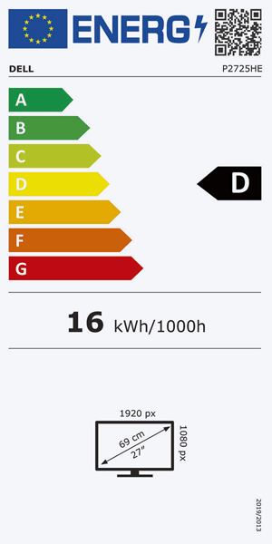 Energieeffizienz Label